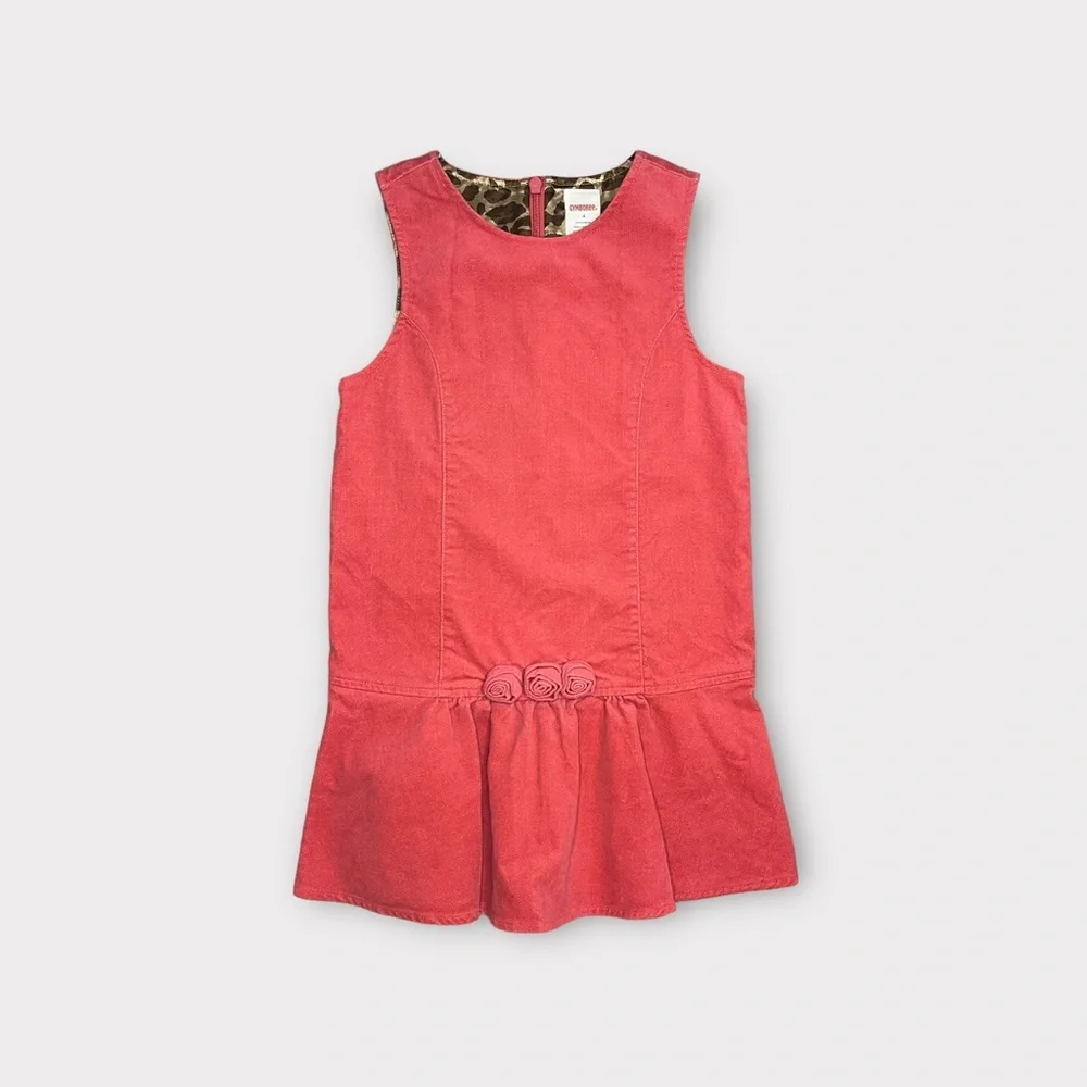 Gymboree Vintage 2004 Pink Pleated Sleeveless Dress